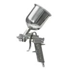 Dažu pistoletas viršutinis metalo dubuo, A532062
