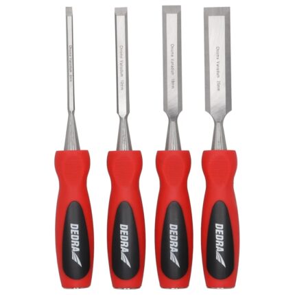 Kaltai rinkinyje 4vnt.:6,12,18,25mm, plienas CrV, 06C045