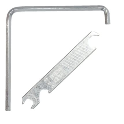 Alleninis raktas 4mm 75x75mm ir Activ HV-11 raktas langų reguliavimui, rinkinys, 06F400