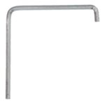 Alleninis raktas 4mm, SW4, 75x75mm langams reguliuoti, 06F403