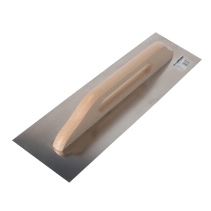 Lygi trintuve, nerudijantis plienas, 480 mm x 130 mm, bukmedžio rankena, 15B002