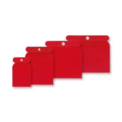 Dažymo glaistykles plastikas, 4 vnt. komplektas: 50,80,100,120mm, 15B008