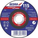 Šlifavimo diskas  plienui išgaubtas 125x6,0x22,2, F1322