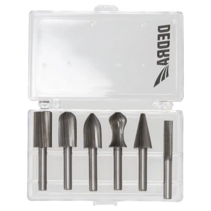 Strypo freza metalui 6 vnt. rinkinys, HSS, 07F500