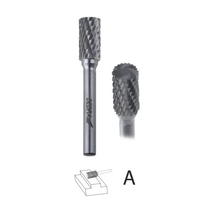 Strypo cilindrinis frezas A10x20 mm, strypas 6 mm, 07F602