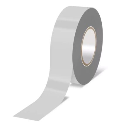 Elektroizoliacine juosta PVC balta 19mmx10m, 12VTB1910