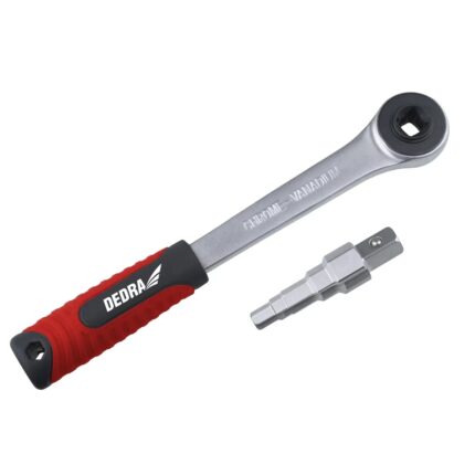 Veržliaraktis varžtinėms jungtims terkšle, kotas 1/2", 2 d. rinkinys., 12H020