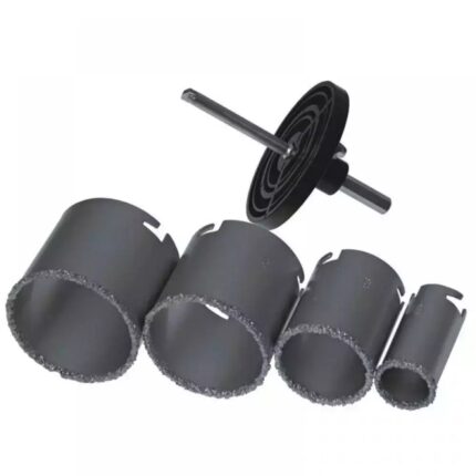 Gręžimo karuneles volframines 33-73mm 6vnt. , DED1518