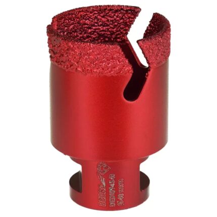 Žiedinis deimantinis grąžtas Vacuum brazed M14, 55mm, DED1594S55