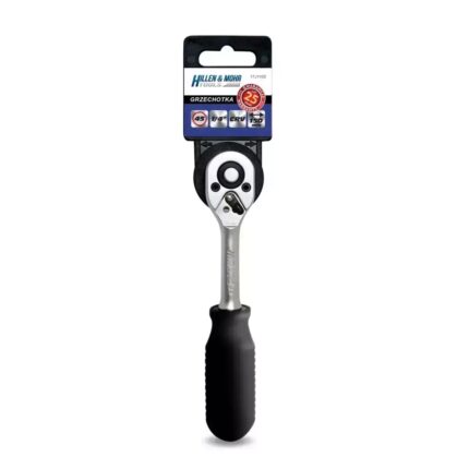 Raktas galvutems terkšlinis 1/4", 45T, CRV 6140, tiesus, 17J110Z