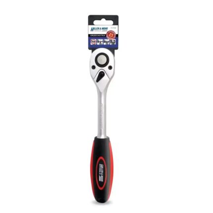 Raktas galvutems terkšlinis 1/2", 72T, CRV 6140, tiesus, 17J316Z