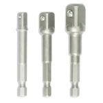 Galvučiu adapteriu komplektas 3 vnt.: 1/2", 1/4", 3/8", 18A1003