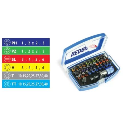 Atsuktuvo antgaliu komplektas 32 vnt., 18A11S032