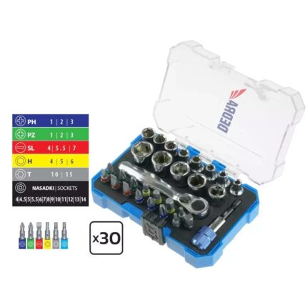 Atsuktuvo antgaliu komplektas 30 vnt., 18A11S030