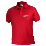 Vyriški polo marškineliai S, raudoni, 35 % medvilne + 65 % poliesteris, BH5PC-S