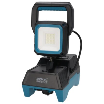 Dirbtuves lempa, akumuliatorine 18V 15W 1600LM, DED6905