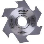 Plokštelinio peilio ašmenys 100x22 mm, 6 dantys, DED69161