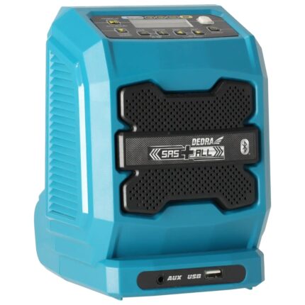 Akumuliatatorinis radijas bluetooth, USB lizdas 18V, DED7005