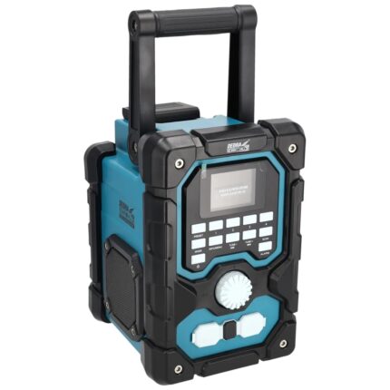 DAB+/FM radijas su akumuliatoriais 18V Bluetooth USB, DED7006BT