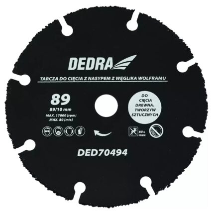 Universalus diskas 89x10 mm, skirtas DED7049, DED70494