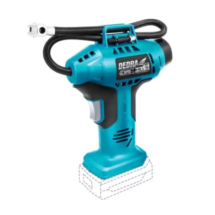 Pistoletinis kompresorius 11 baru, 18V, DED7078
