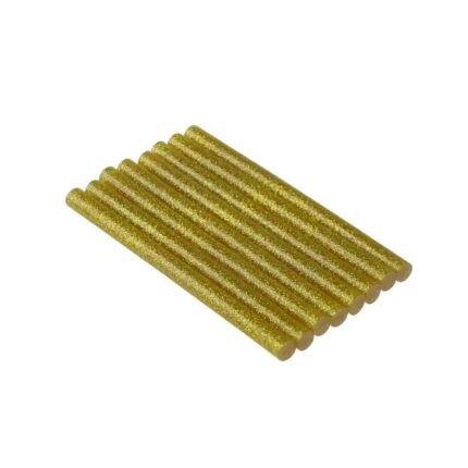 Kliju lazdeles auksine brokatine 8vnt 7-8x100mm, DED7573