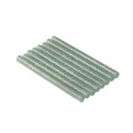 Kliju lazdeles sidabrine brokatine 8vnt 7-8x100mm, DED7574