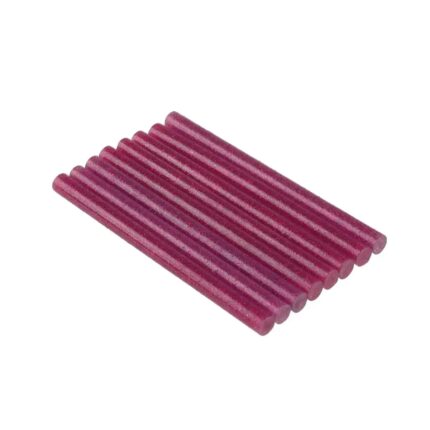 Kliju lazdeles rausva brokatine 8vnt 7-8x100mm, DED7578