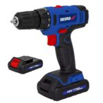 Akumuliatorinis suktuvas-gręžtuvas18V, 2x1,5Ah, 1h, 0-400/0-1350rpm, DED7880B