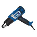 Karšto oro pistoletas 2000 W, reguliuojama temperatura, 4 antgaliai, deže, DED7977