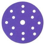 Keraminiai šlifavimo diskai 150mm, #60, velcro juostele, kompl 5vnt., DED79821