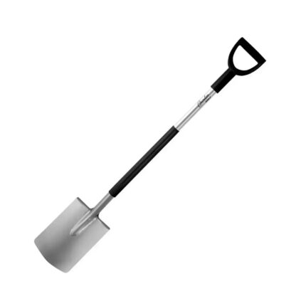 Kastuvas, tiesus, metalinis kotas, D tipo plastikine rankena 122cm, 80B006