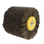 Metalo šlifuoklio arklio šerių šepetys 120x100mm, DED79338