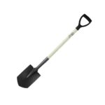Kastuvas, smailus, medinis kotas,  D tipo plastikine rankena 120cm, 80C003