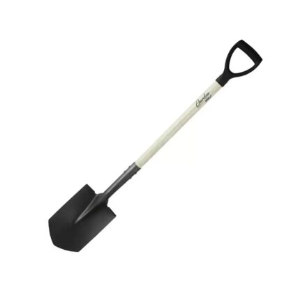 Kastuvas, smailus, medinis kotas,  D tipo plastikine rankena 120cm, 80C003
