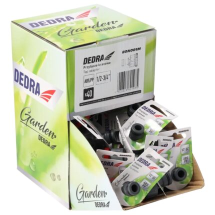 Čiaupo prijungimas1/2"-3/4", ,dežute 40 vnt., 80N001M