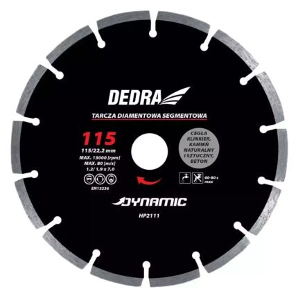 Diskas deimantinis sausam 350/25,4mm Dynamic, HP2119E
