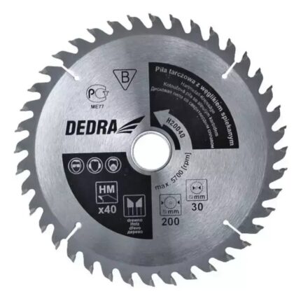 Diskinis pjuklas medžiui su kietm. 80d. 315x30mm  , H31580