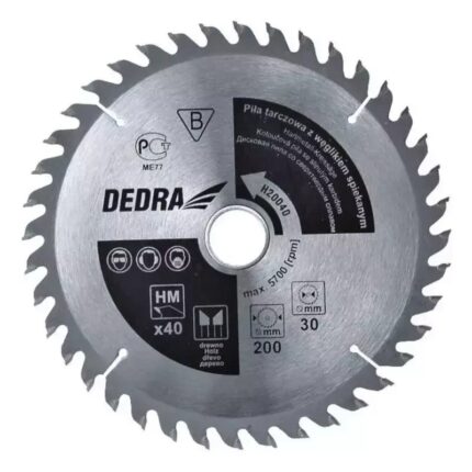 Diskinis pjuklas medžiui su kietm. 24d. 130x12.75mm  , H12524D