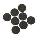 Lipnus veltinio tarpikliai rinkinys 8 vnt., apvalus 25 mm, ruda, M311.202