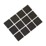 Lipnus veltinio tarpikliai rinkinys 12 vnt., kvadratas 25mm, ruda, M311.204