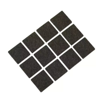 Lipnus veltinio tarpikliai rinkinys 12 vnt., kvadratas 25mm, ruda, M311.204