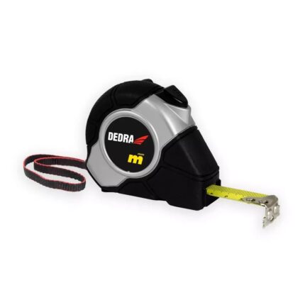 Rulete 5 m/19 mm, automatinis stabdis, magnetas, gumuotas korpusas, neilonas, blisteris, M593P