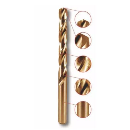 Kobaltinis grąžtas metalui 1,0x34 mm, HSS, DIN338, 3 vnt., WK01034
