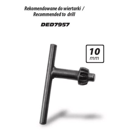 Gręžtuvo griebtuvo raktas 10 mm

, YKS002
